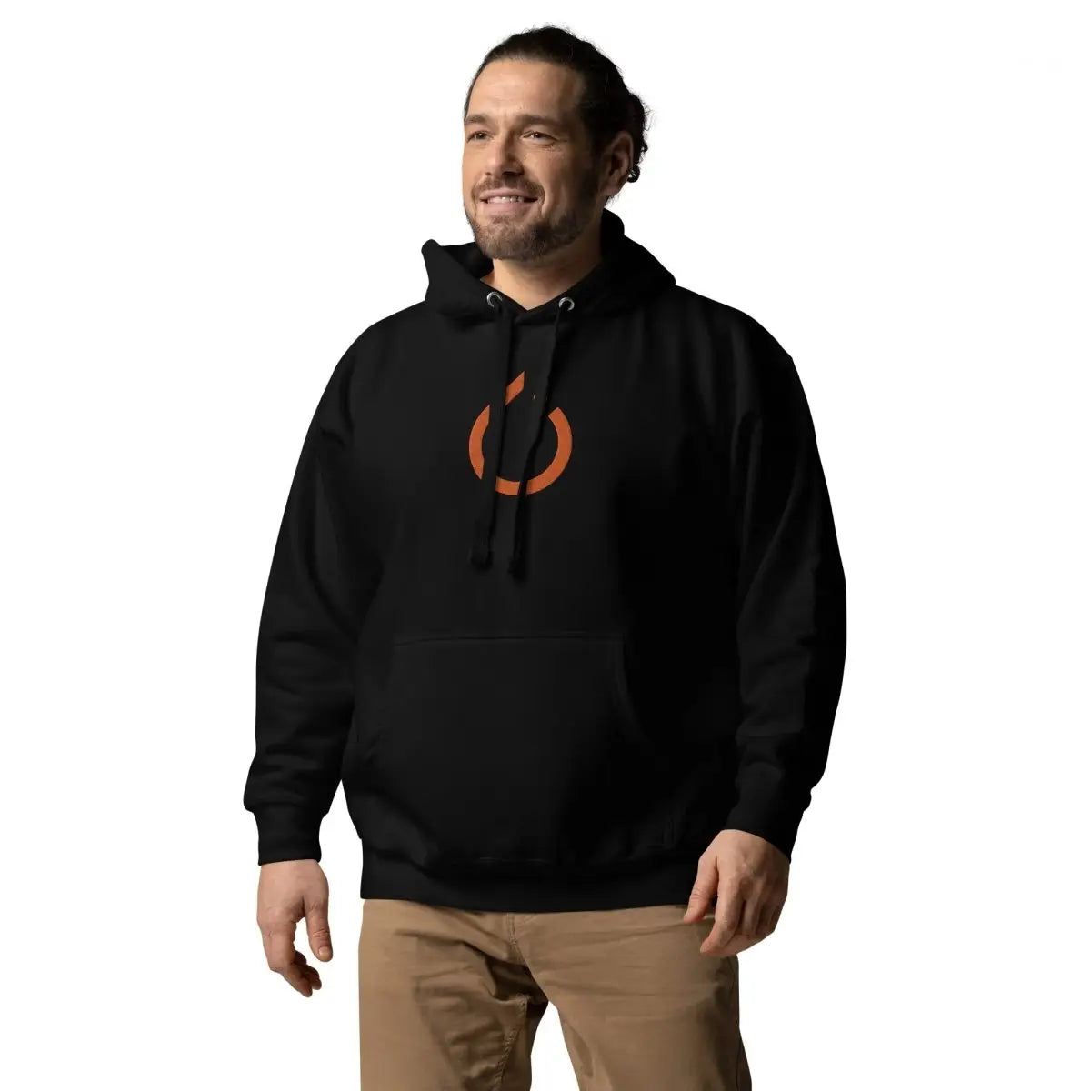 Premium PyTorch Icon Embroidered Hoodie (unisex)