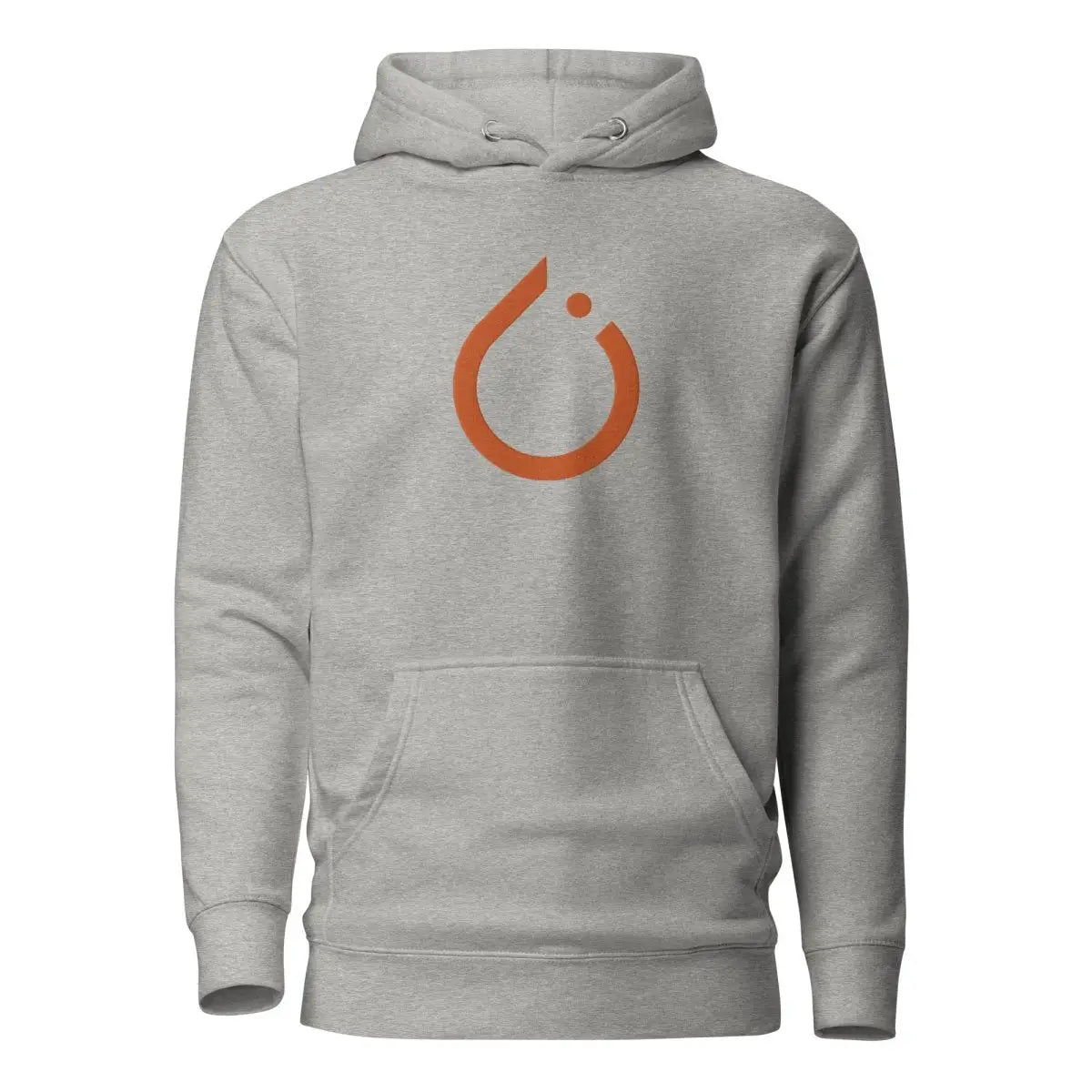 Premium PyTorch Icon Embroidered Hoodie (unisex) - Carbon Grey / M