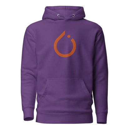 Premium PyTorch Icon Embroidered Hoodie (unisex) - Purple / M