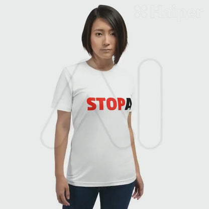 Stop AI T-Shirt 4 (unisex)