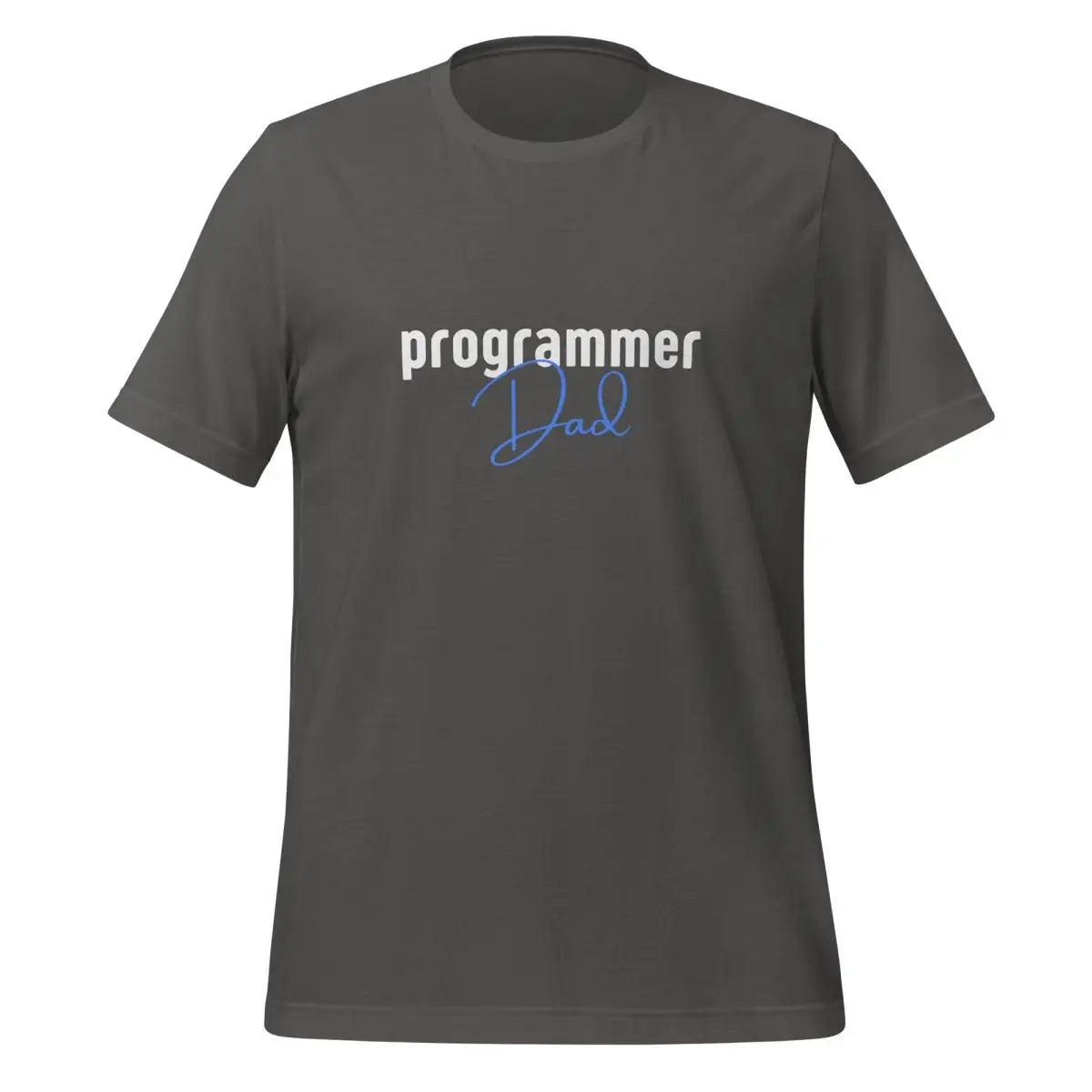 Programmer Dad T-Shirt (unisex) - Asphalt / M