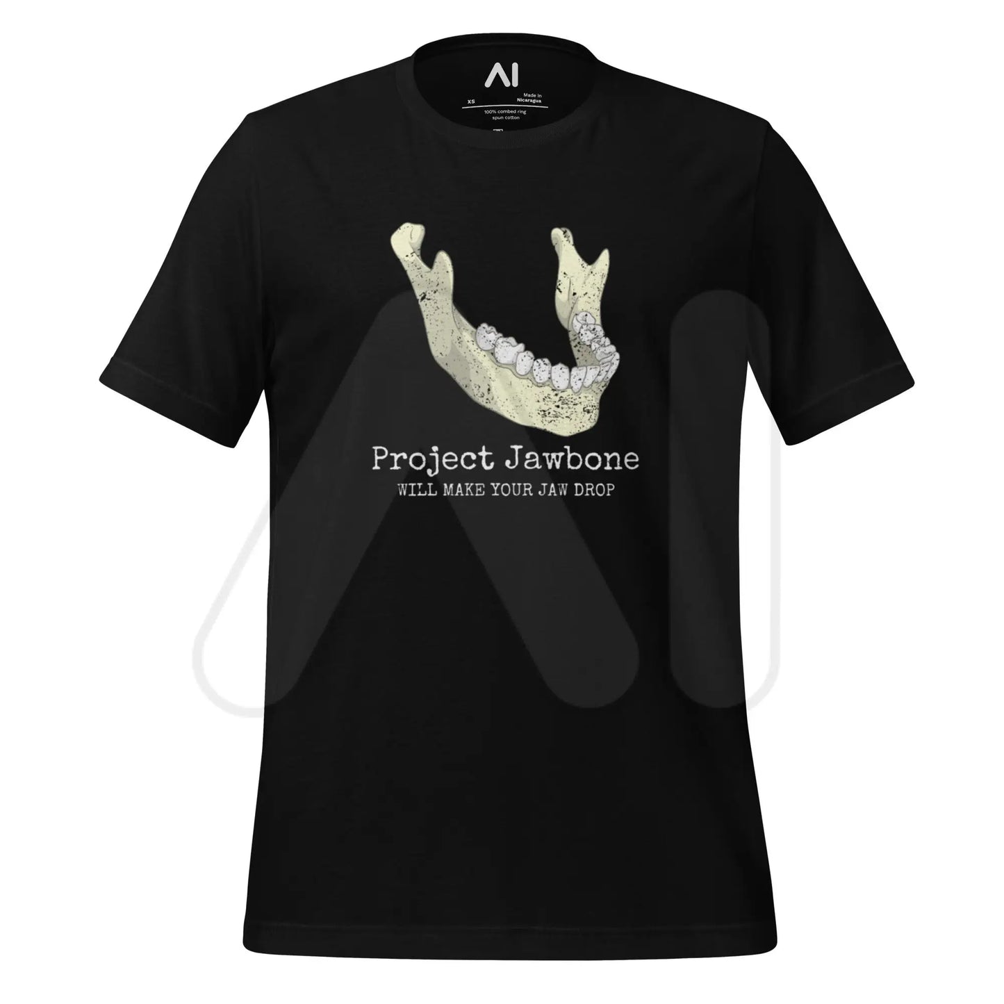 Project Jawbone T-Shirt (unisex) - Black / M