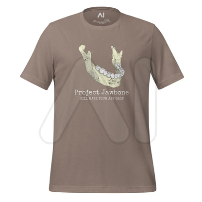 Project Jawbone T-Shirt (unisex) - Pebble / M