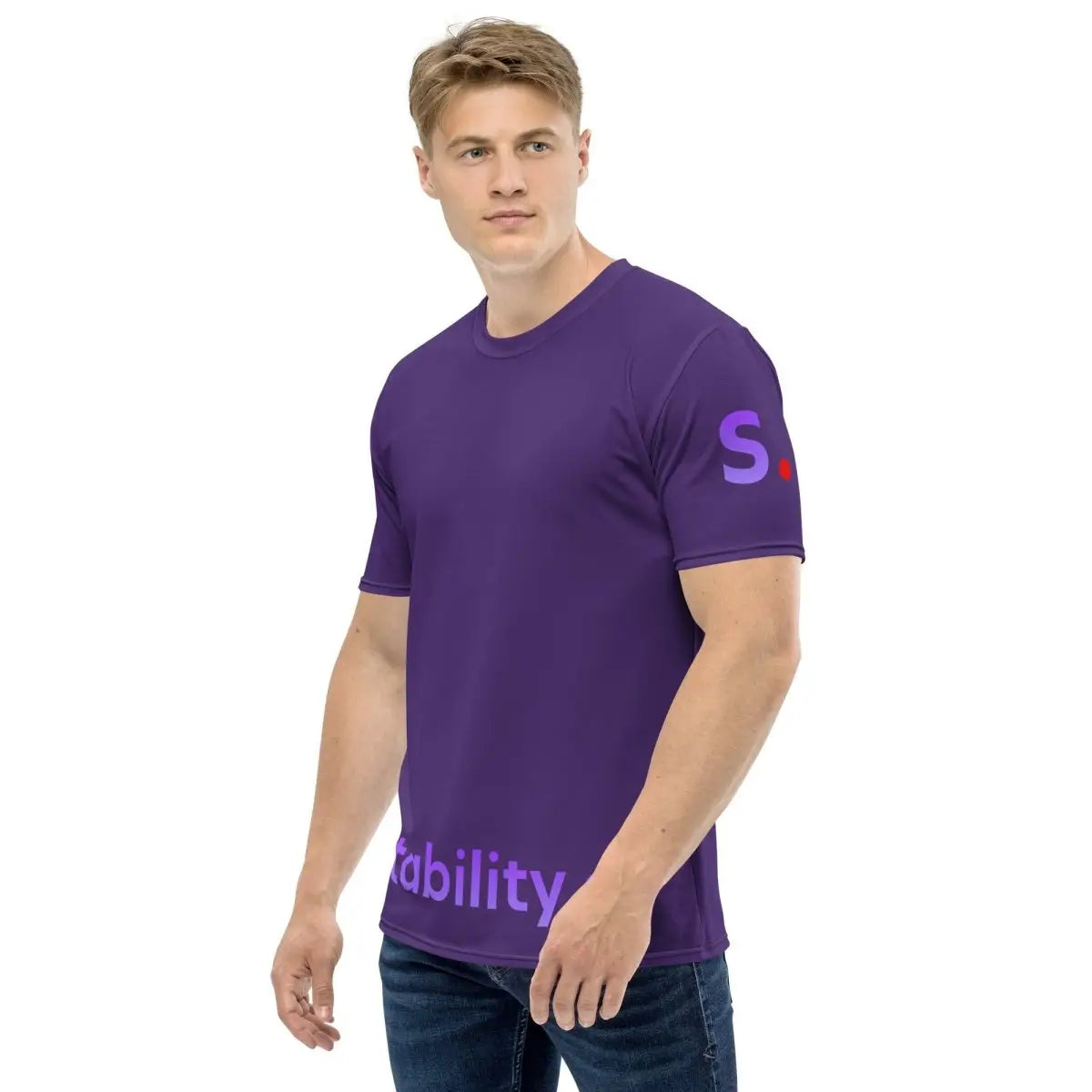 The Purple Stability Ai T-shirt (unisex).