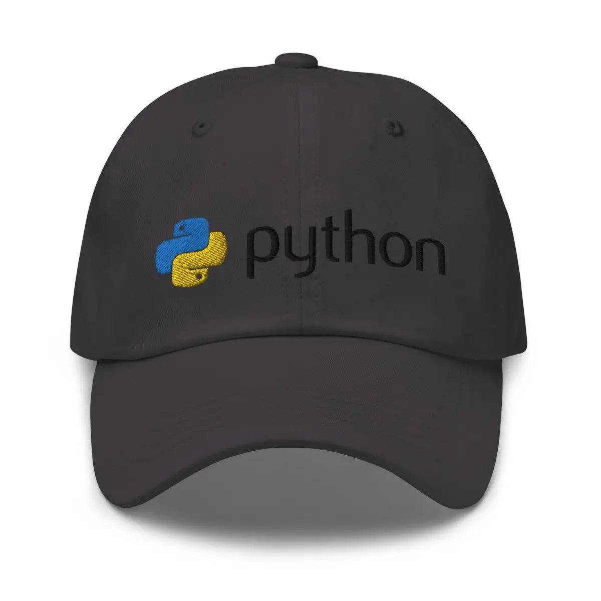 Python Black Logo Cap - Dark Grey