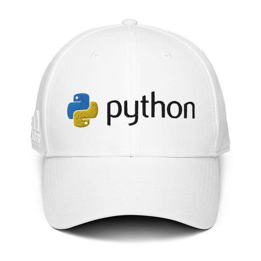 Python Black Logo Embroidered adidas Cap - AI Store