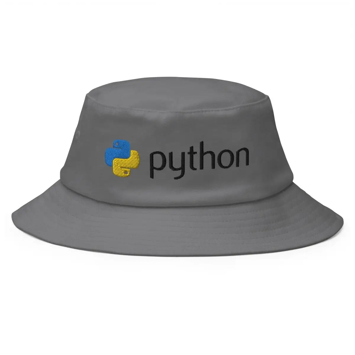 Python Black Logo Hat - Grey