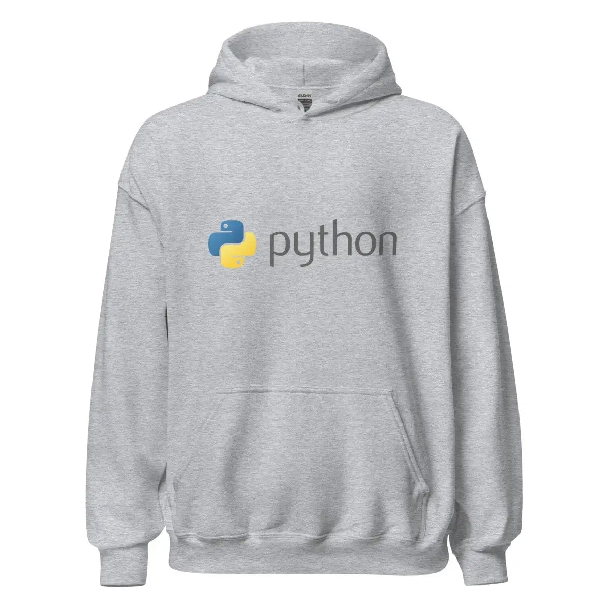 Python Dark Logo Hoodie (unisex) - Sport Grey / M