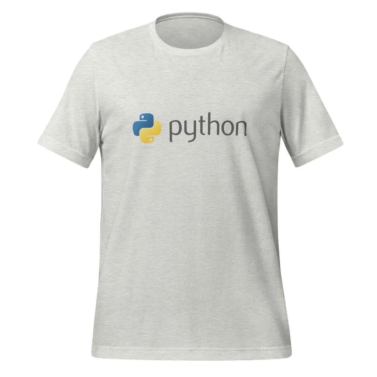 Python Dark Logo T-Shirt (unisex) - Ash / M