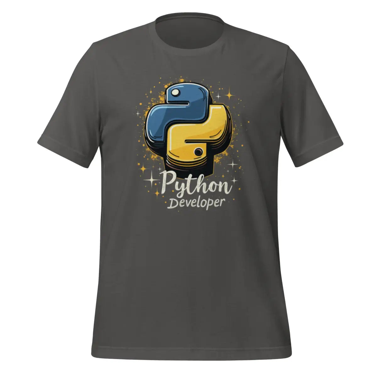 Python Developer T-Shirt (unisex) - Asphalt / M