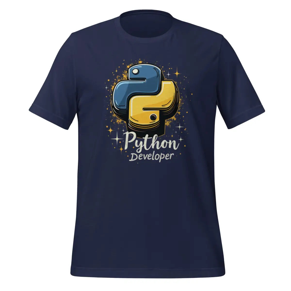 Python Developer T-Shirt (unisex) - Navy / M