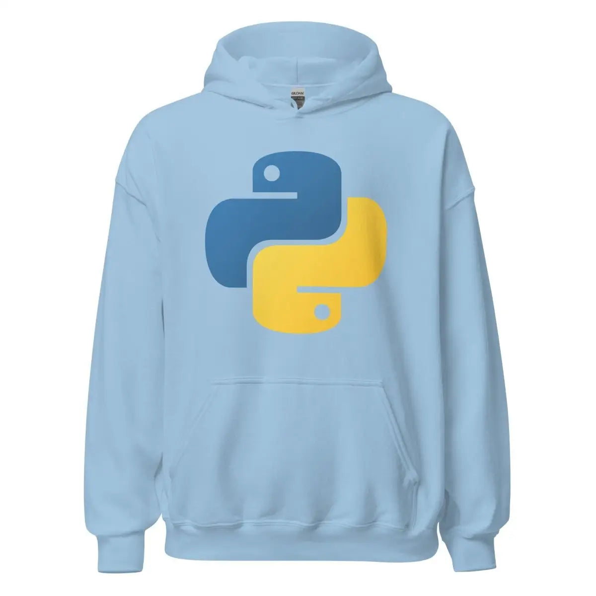 Python Hoodie (unisex) - Light Blue / M