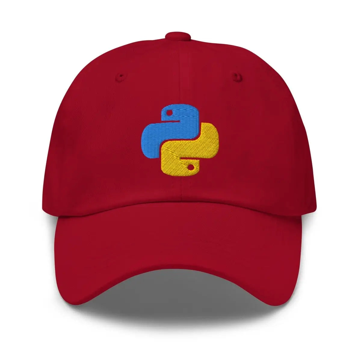 Python Icon Cap - Cranberry