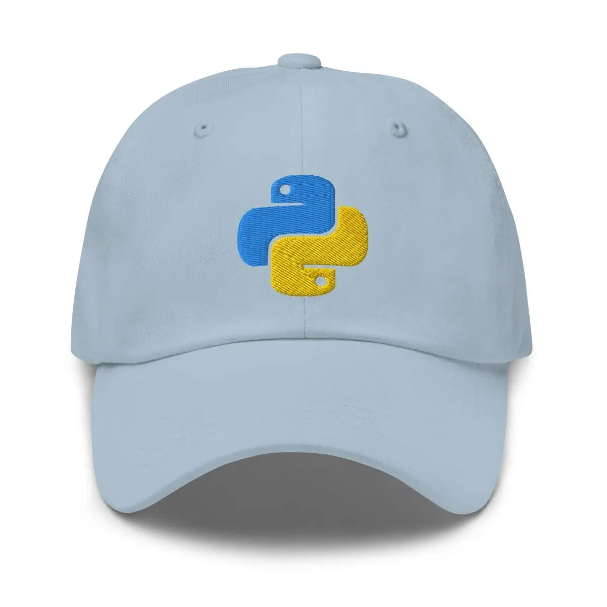 Python Icon Cap - Light Blue