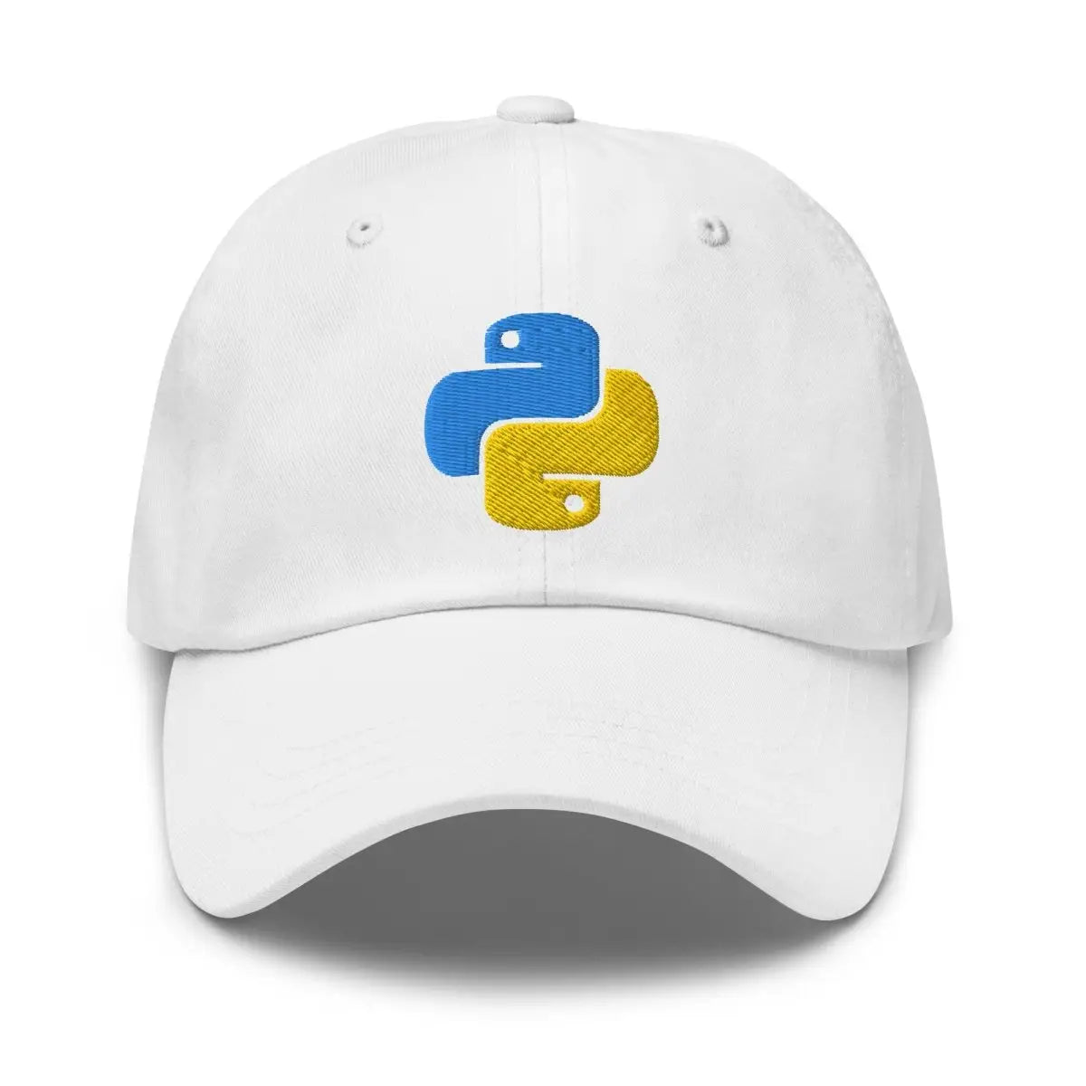 Python Icon Cap - White