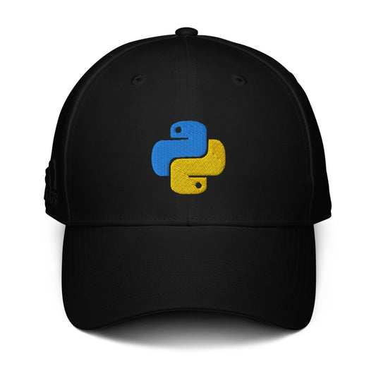 Python Icon Embroidered adidas Cap - Black - AI Store