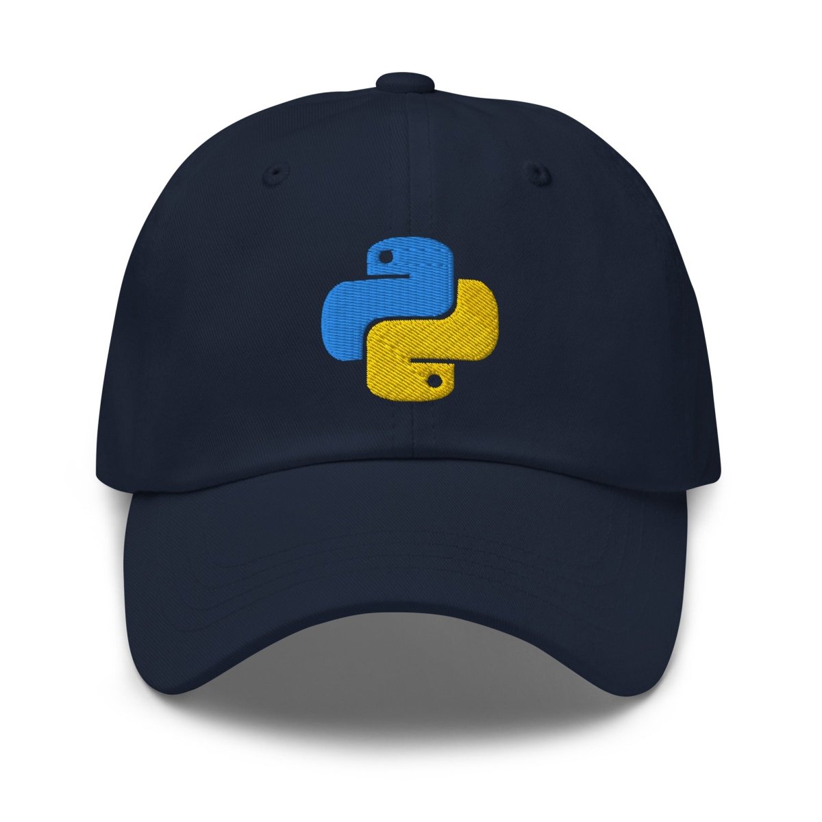 Python Icon Embroidered Cap - AI Store