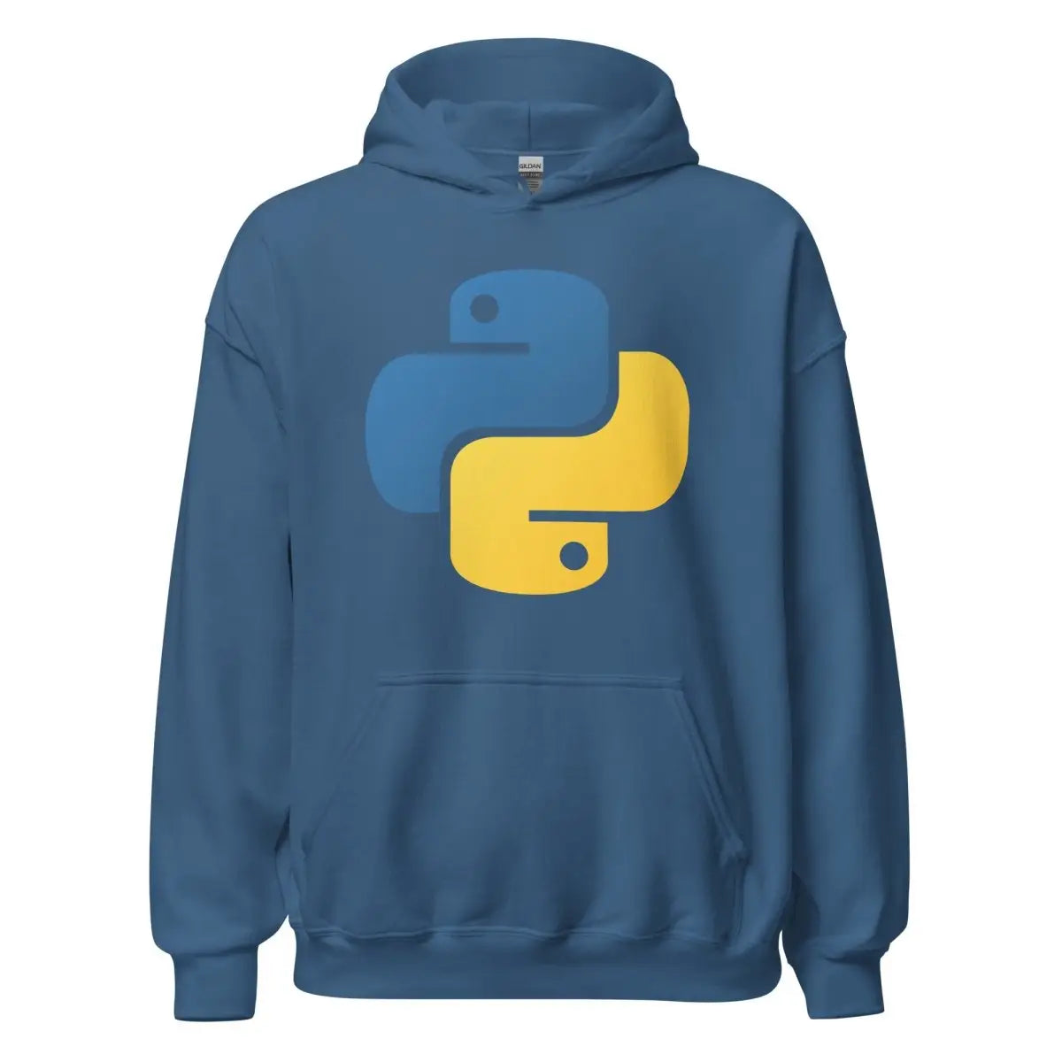 Python Icon Hoodie (unisex) - Indigo Blue / M