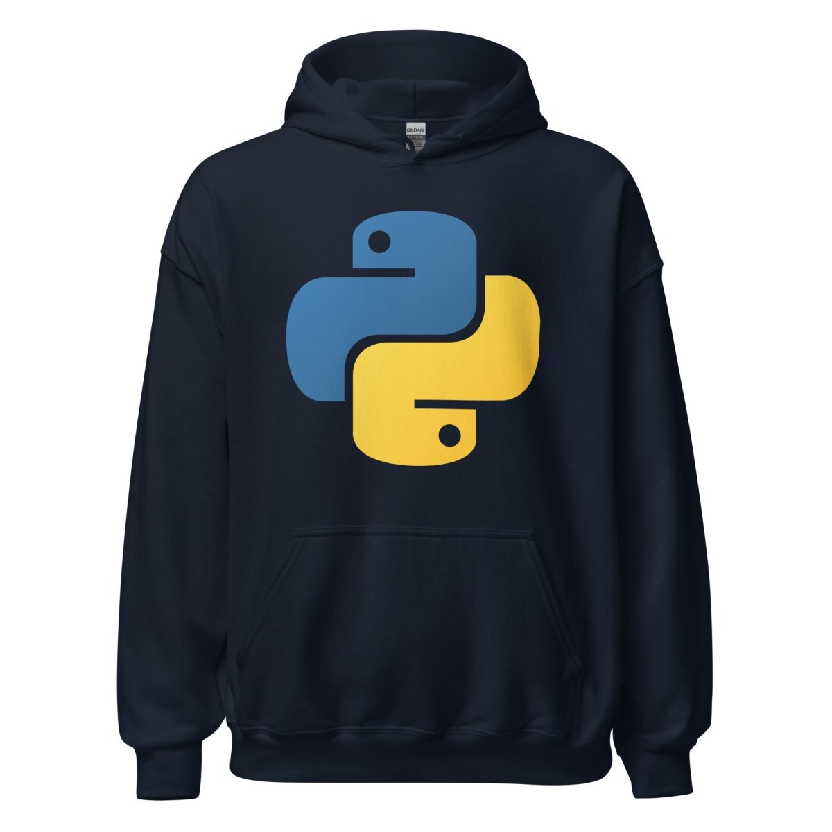 Python Icon Hoodie (unisex) - Navy - AI Store