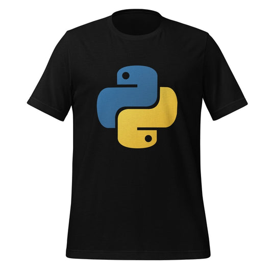 Python Icon T - Shirt (unisex) - Black - AI Store