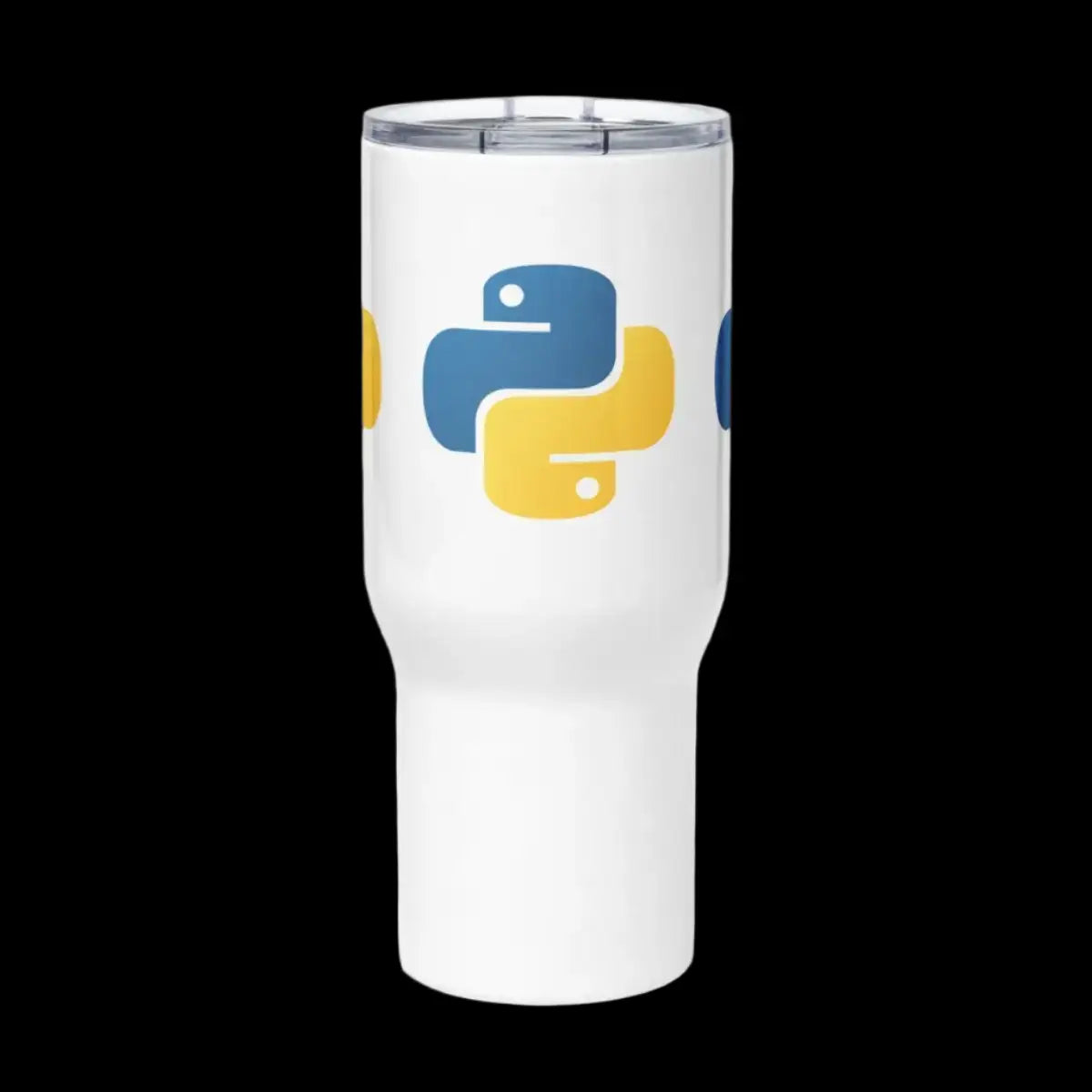 Python Icons Travel Mug with Handle