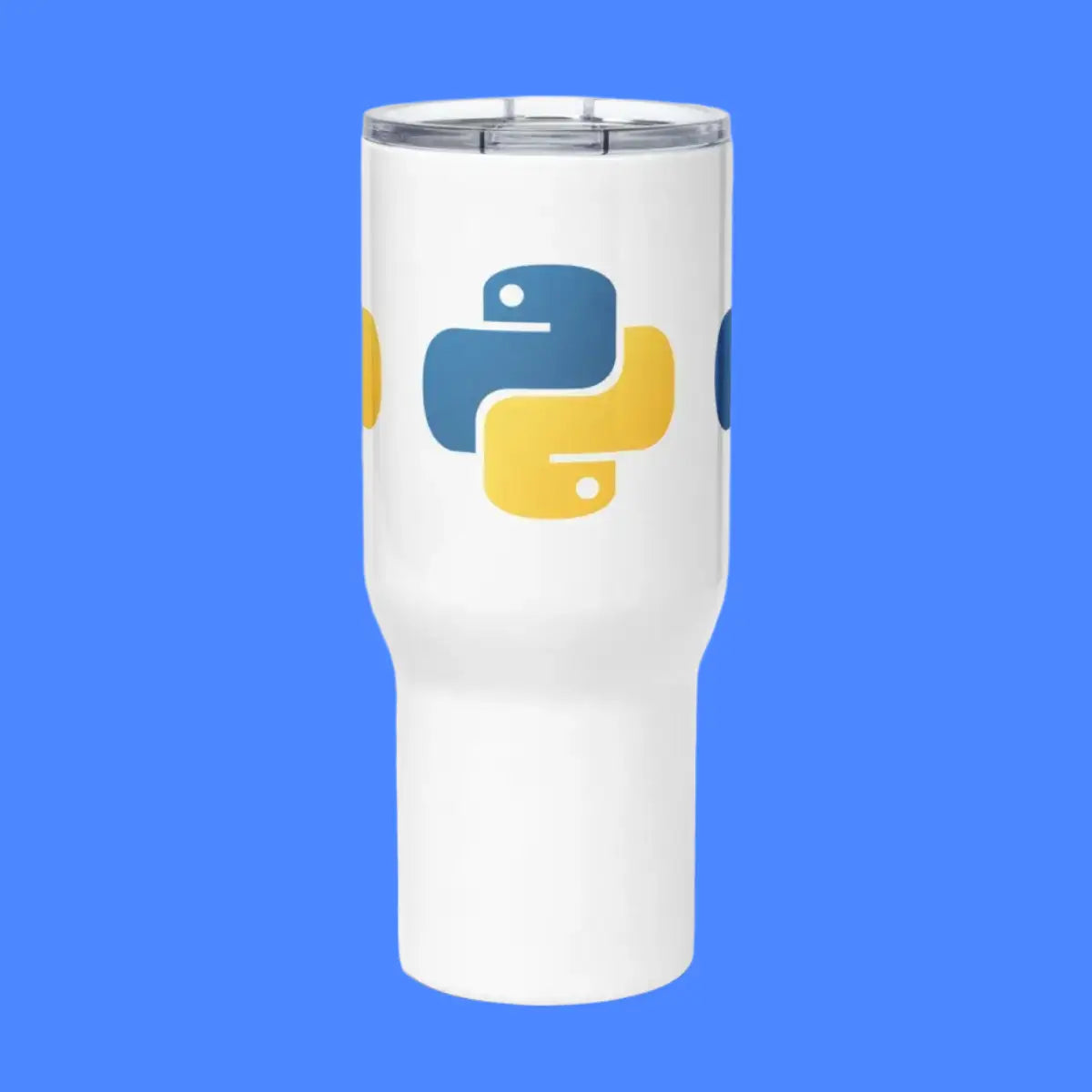 Python Icons Travel Mug with Handle