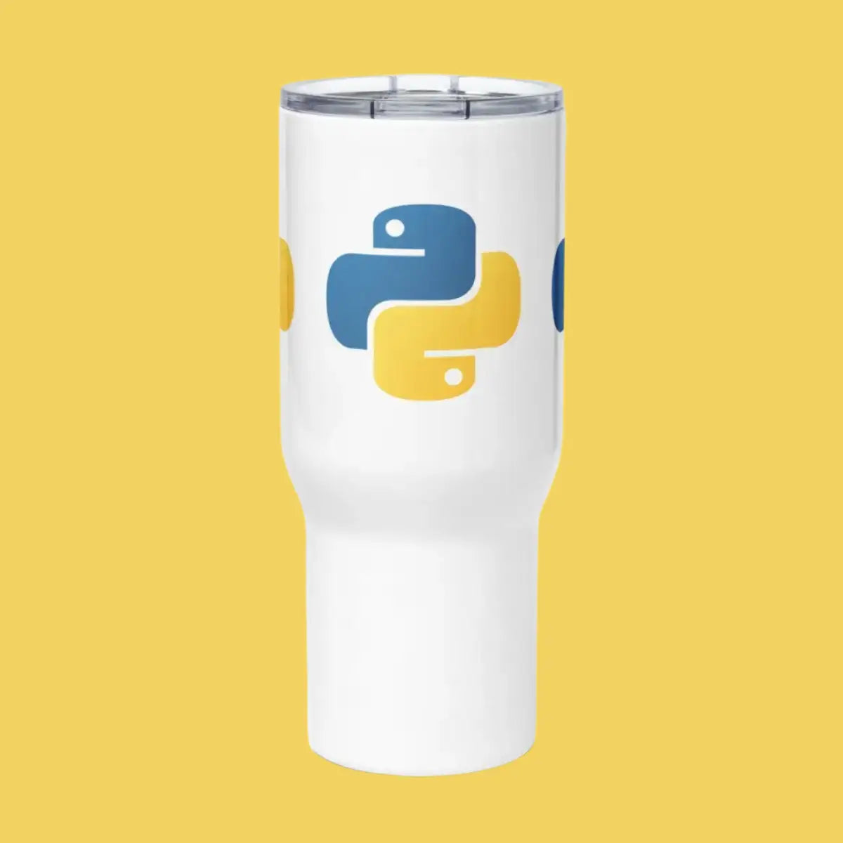 Python Icons Travel Mug with Handle