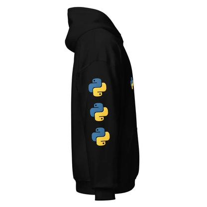 Python Logo and Icons Hoodie (unisex)