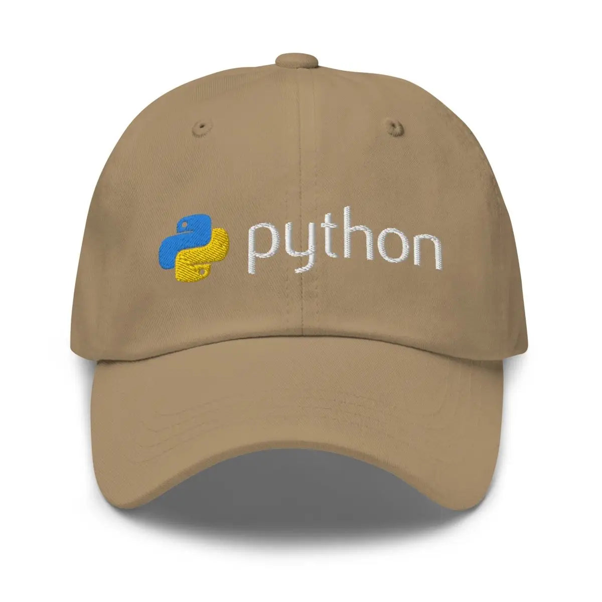 Python Logo Cap - Khaki