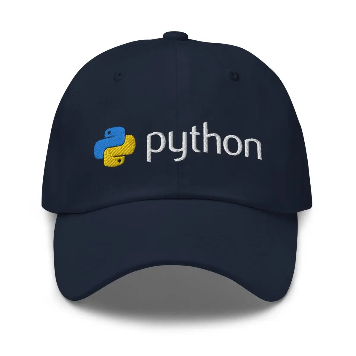 The Python Logo Cap Navy.