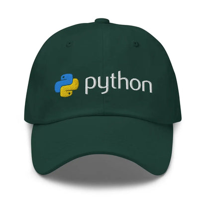 Python Logo Cap - Spruce