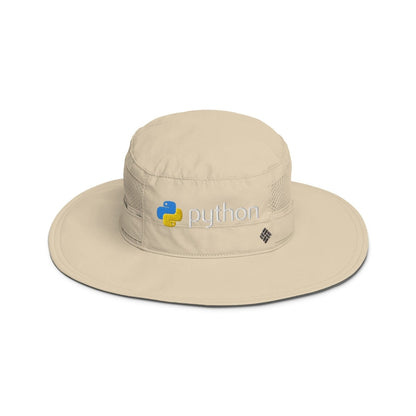 Python Logo Embroidered Columbia Booney Hat - Fossil - AI Store