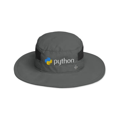 Python Logo Embroidered Columbia Booney Hat - Grill