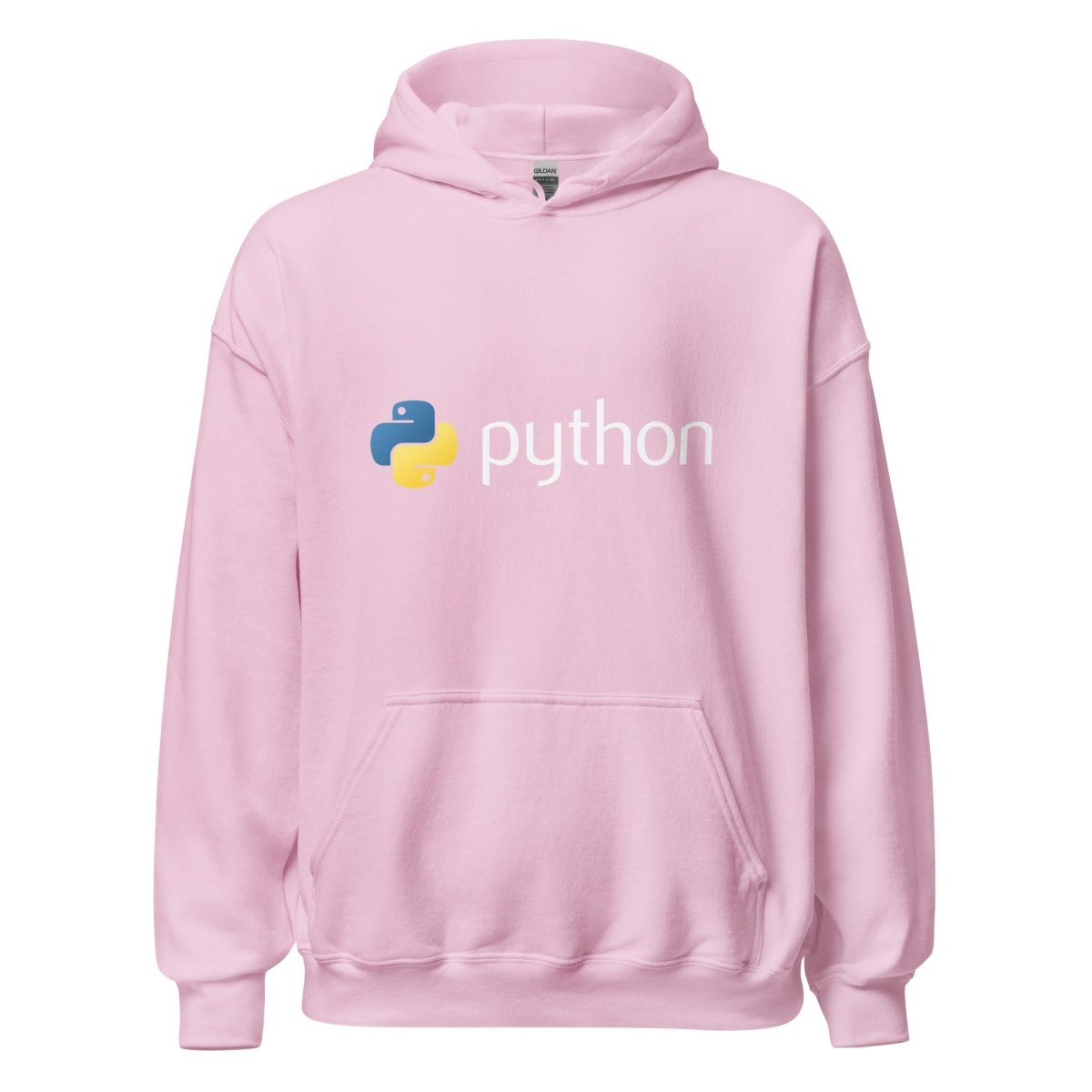 Python Logo Hoodie (unisex) - Light Pink - AI Store