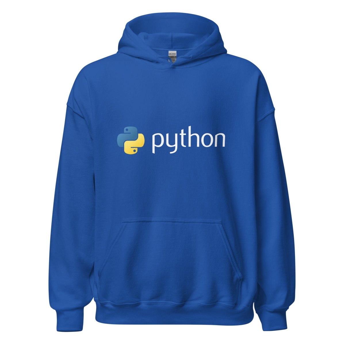 Python Logo Hoodie (unisex) - Royal - AI Store