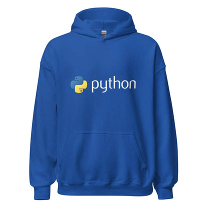 Python Logo Hoodie (unisex) - Royal / M