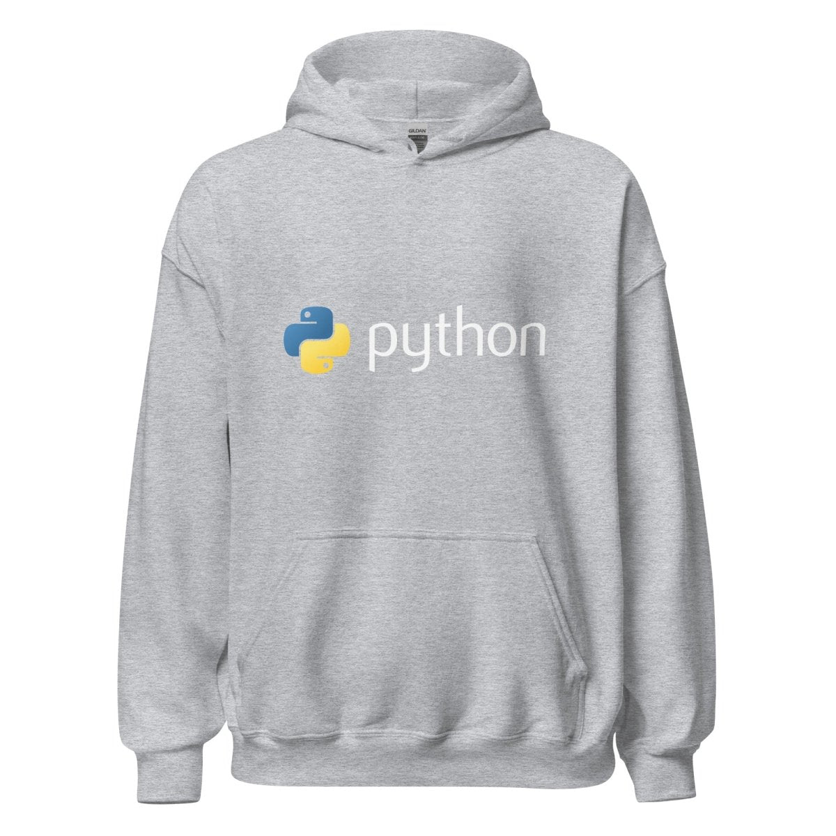 Python Logo Hoodie (unisex) - Sport Grey - AI Store