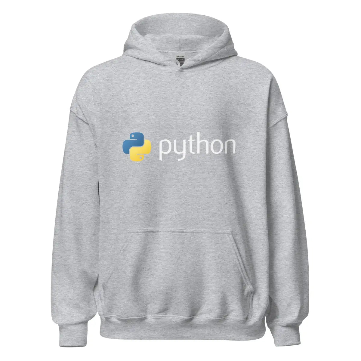 Python Logo Hoodie (unisex) - Sport Grey / M