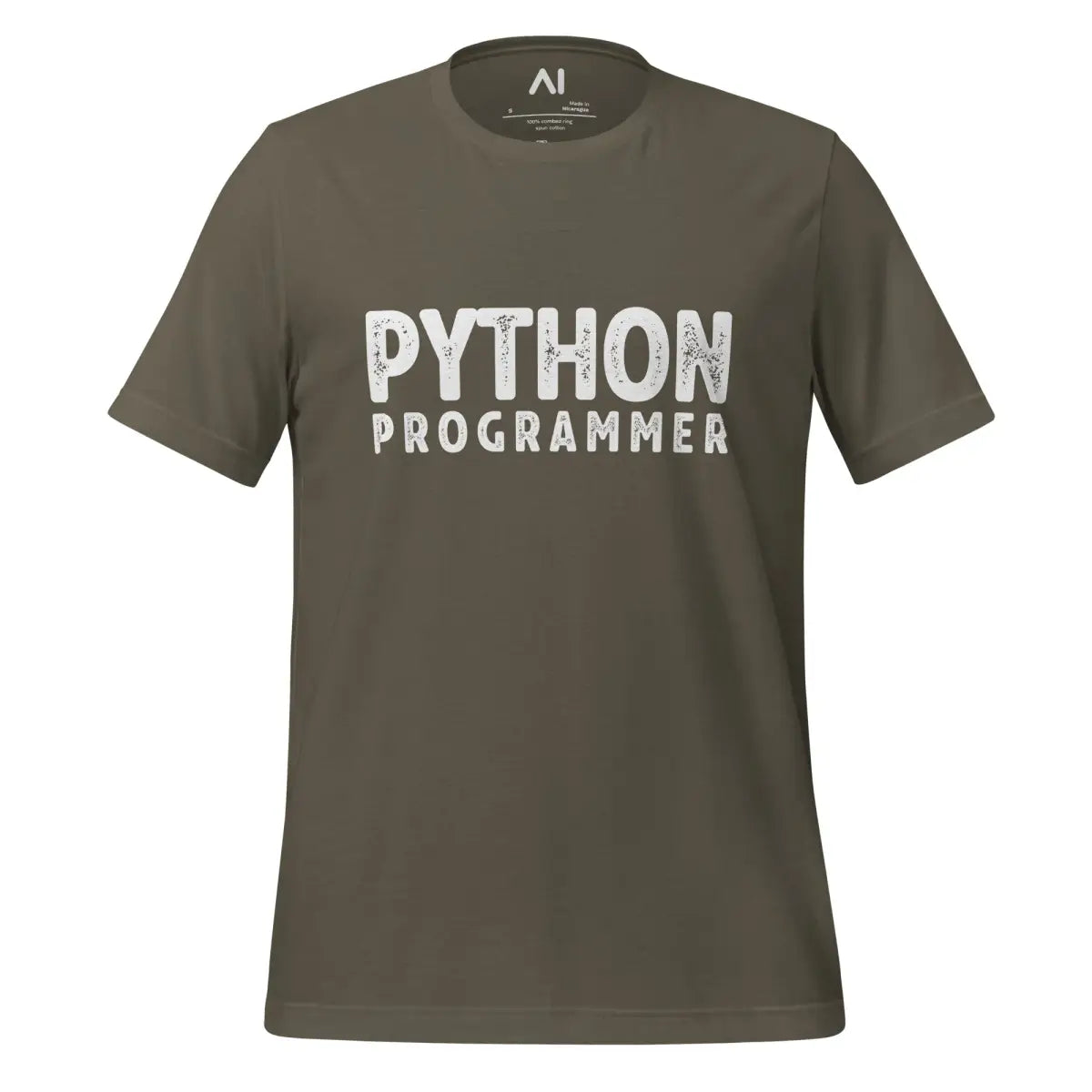 PYTHON PROGRAMMER T-Shirt (unisex) - Army / M