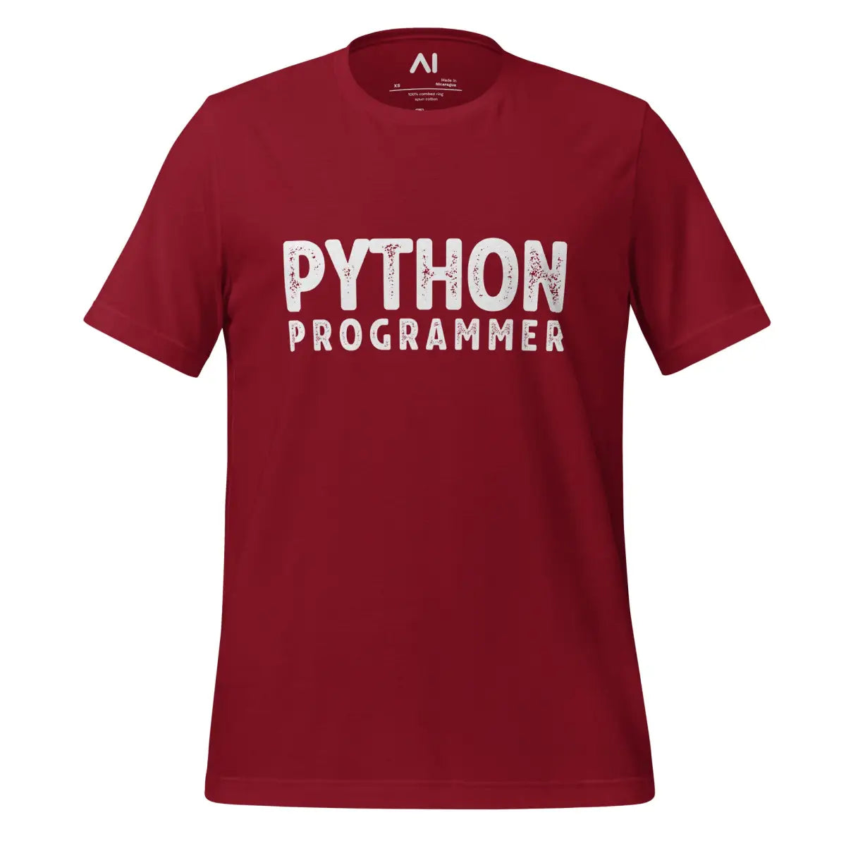 PYTHON PROGRAMMER T-Shirt (unisex) - Cardinal / M