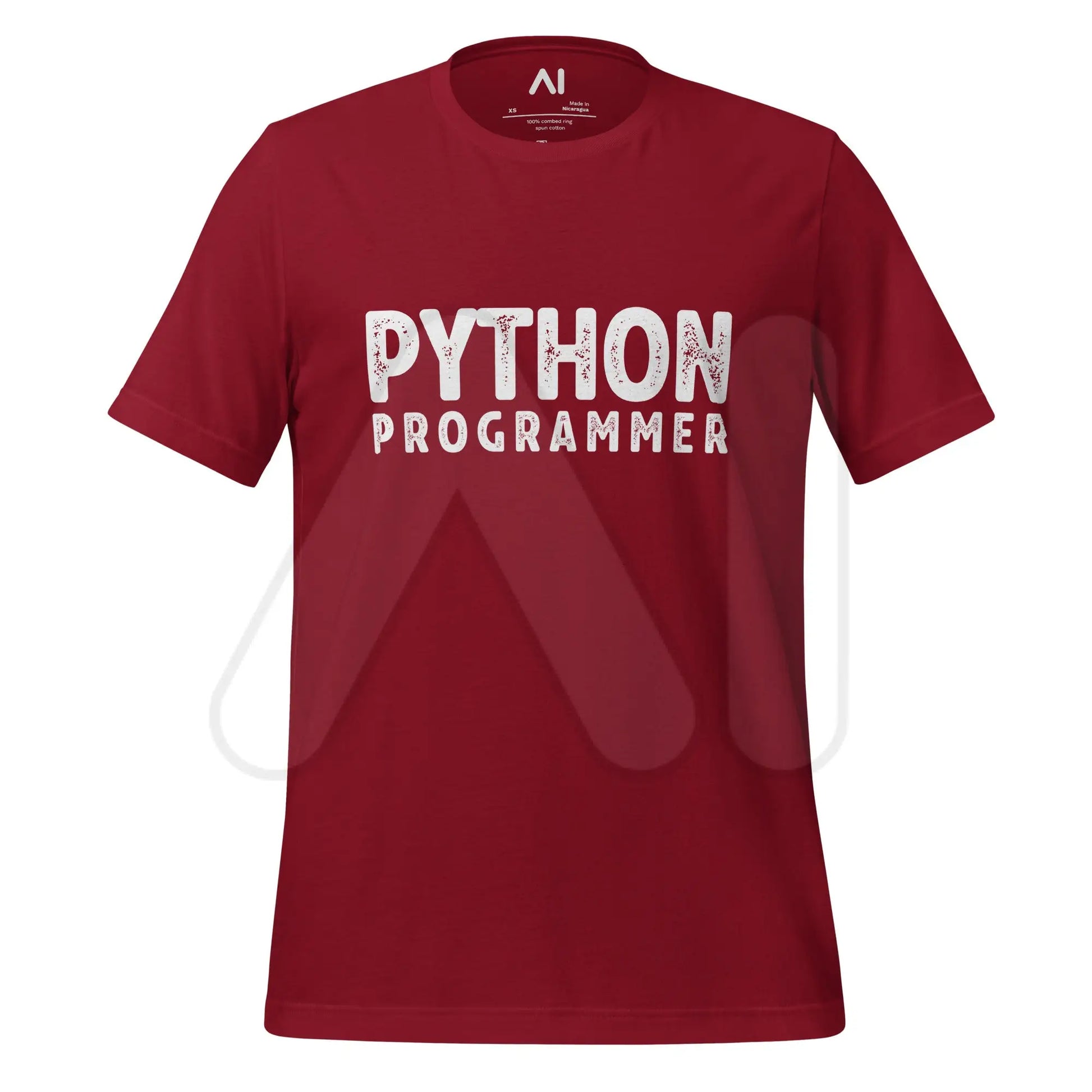 PYTHON PROGRAMMER T-Shirt (unisex) - Cardinal / M