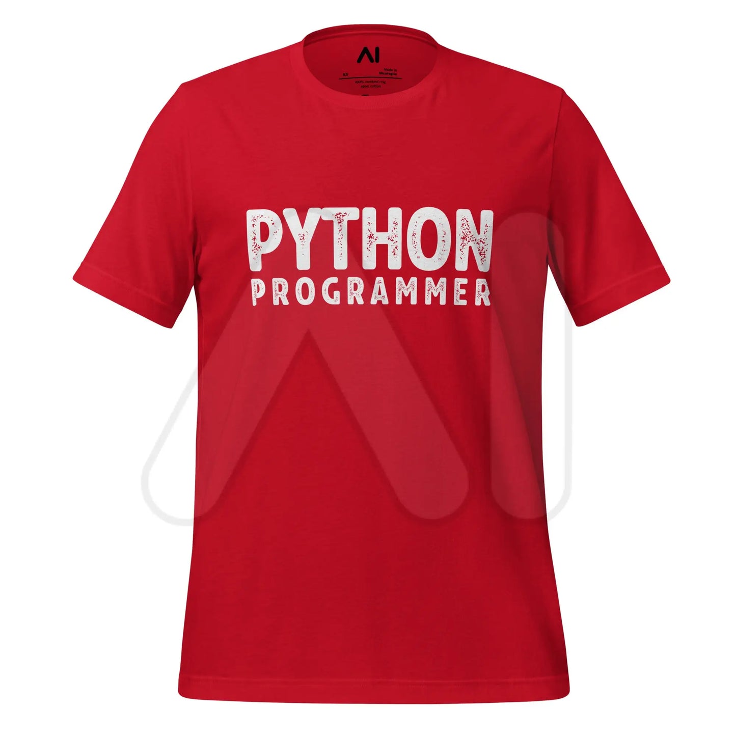 PYTHON PROGRAMMER T-Shirt (unisex) - Red / M