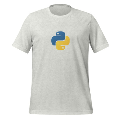 Python Small Icon T - Shirt (unisex) - Ash - AI Store