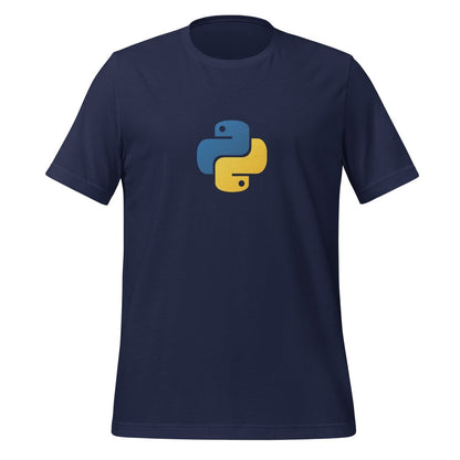 Python Small Icon T - Shirt (unisex) - Navy - AI Store