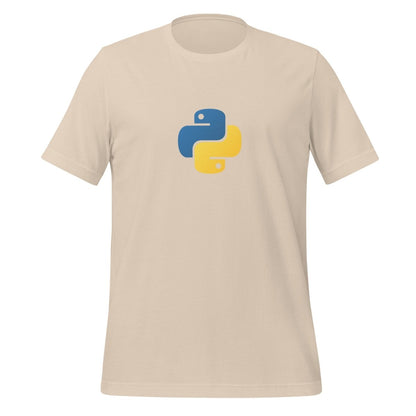 Python Small Icon T - Shirt (unisex) - Soft Cream - AI Store