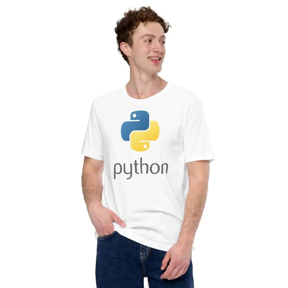 Python Stacked Logo T-Shirt (unisex)