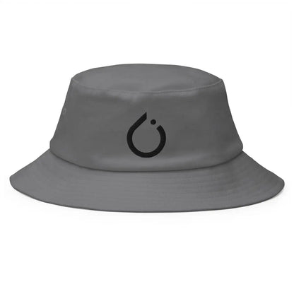 PyTorch Black Icon Embroidered Bucket Hat - Grey