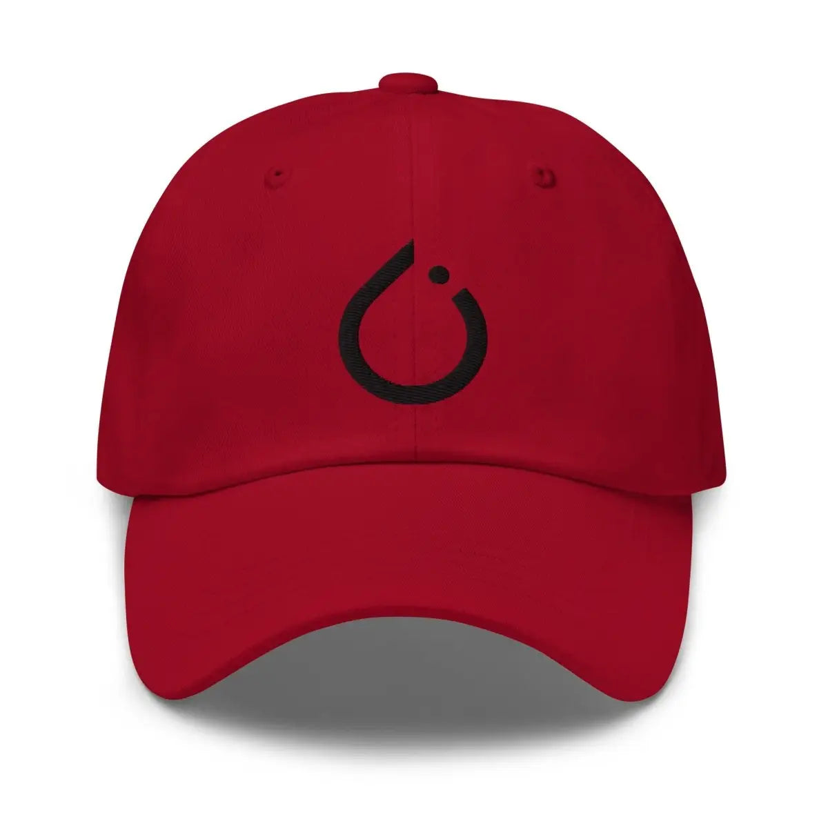 PyTorch Black Icon Cap - Cranberry