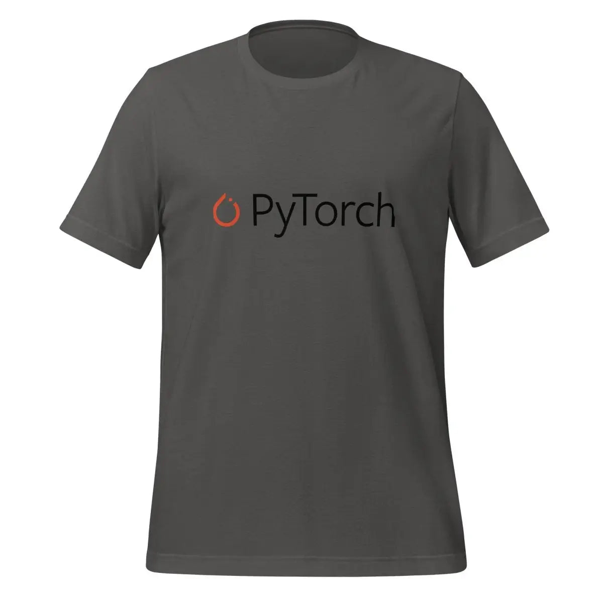 PyTorch Black Logo T-Shirt (unisex) - Asphalt / M