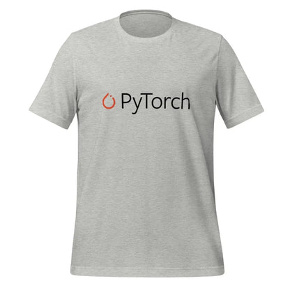 PyTorch Black Logo T-Shirt (unisex) - Athletic Heather / M